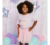 Sweet Wink Little and Big Girls Pastel Confetti Tutu Skirt