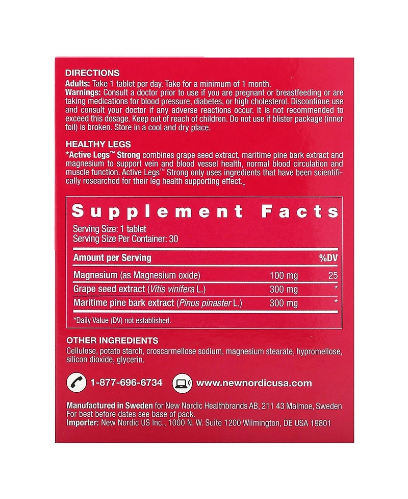 New Nordic Active Legs Strong