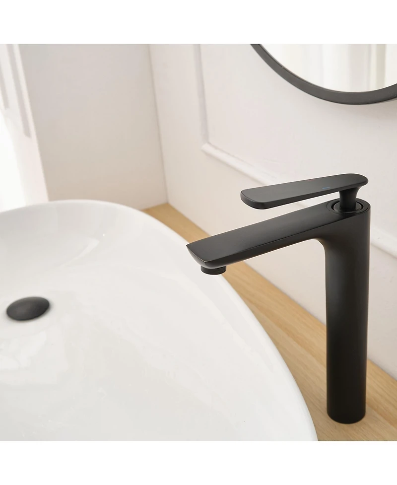 Single Hole Single Handle Bathroom Vessel Sink Faucet