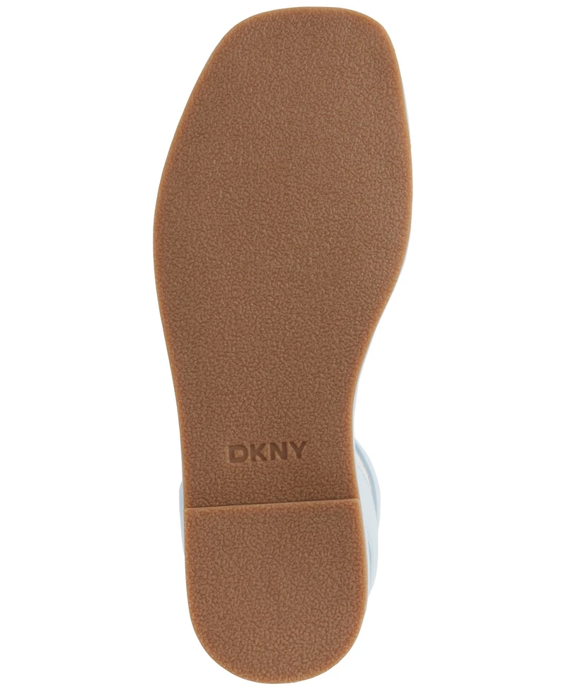 Dkny Women's Bacliff Ankle Strap Flats