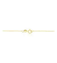 The Lovery Scribble Heart Necklace 14K Yellow Gold