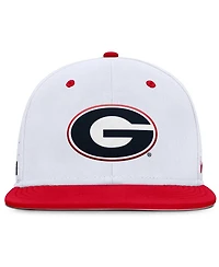 Nike Men's White Georgia Bulldogs On-Field Dugout True Performance Fitted Hat