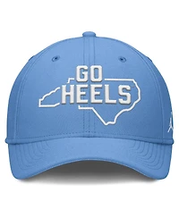 Jordan Men's Carolina Blue North Carolina Tar Heels Local Swoosh Flex Hat