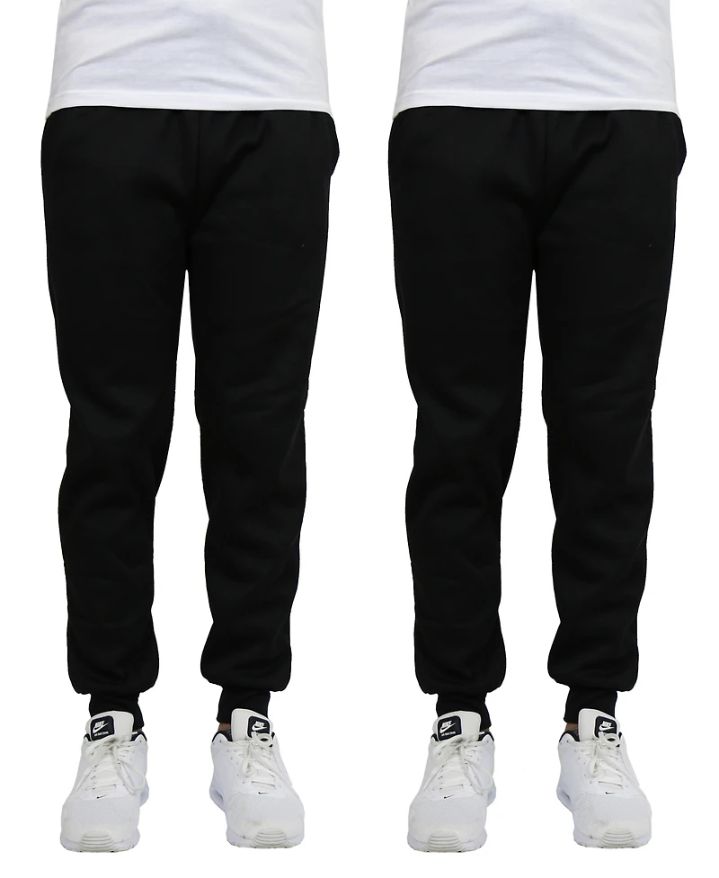 Blue Ice Men's 2-Pack Fleece-Lined Jogger Sweatpants