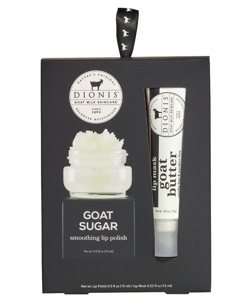 Dionis Goat Milk Lip Mask and Lip Scrub Set