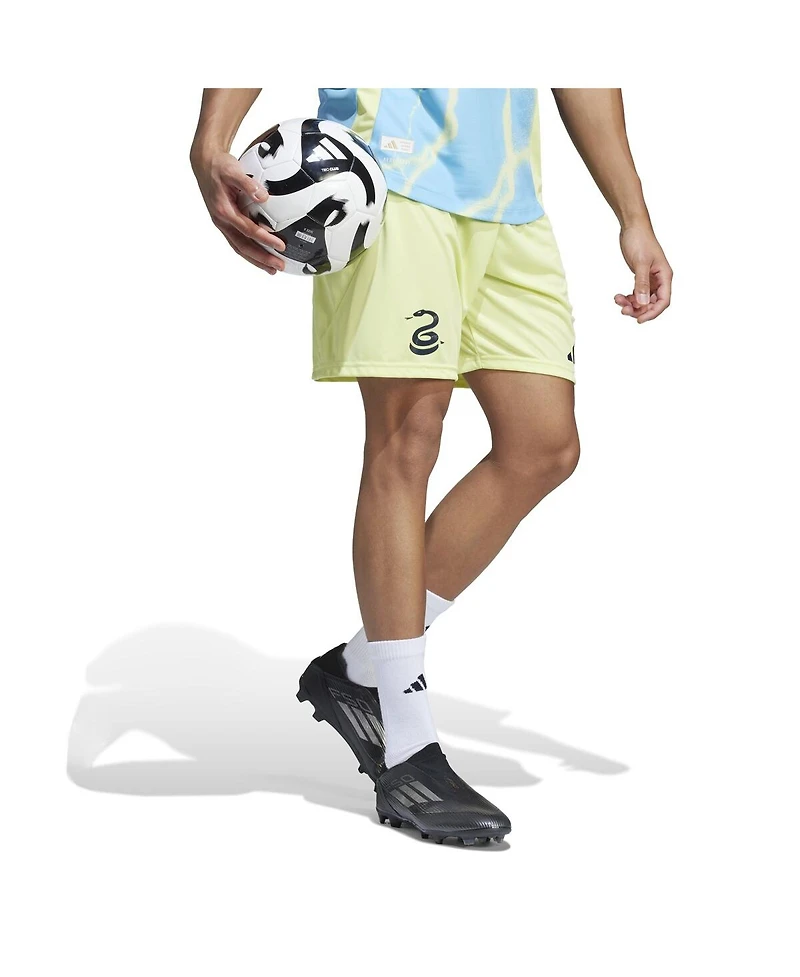 Adidas Men's Yellow Philadelphia Union Away 2025 The Voltage Kit Authentic Shorts