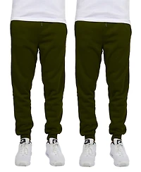 Blue Ice Men's 2-Pack Fleece-Lined Jogger Sweatpants