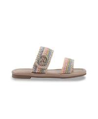 Sam and Libby Little Big Girls Belle Cord Slide Sandals