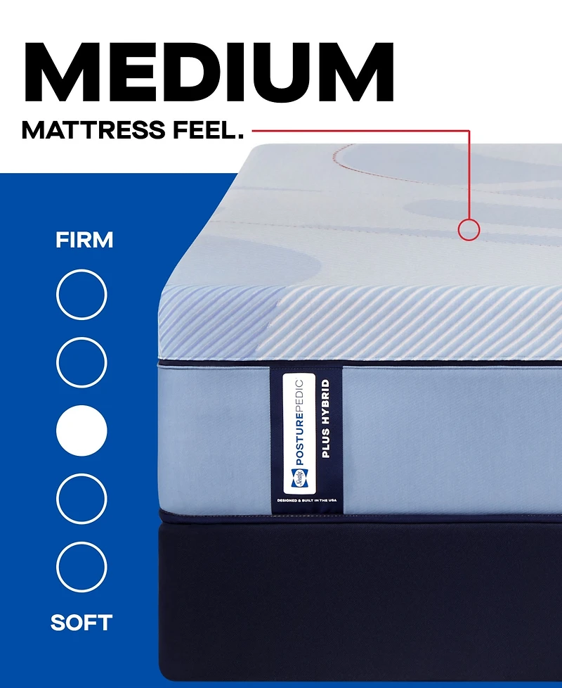 Sealy Posturepedic Hybrid Haslett 13" Medium Tight Top Mattress