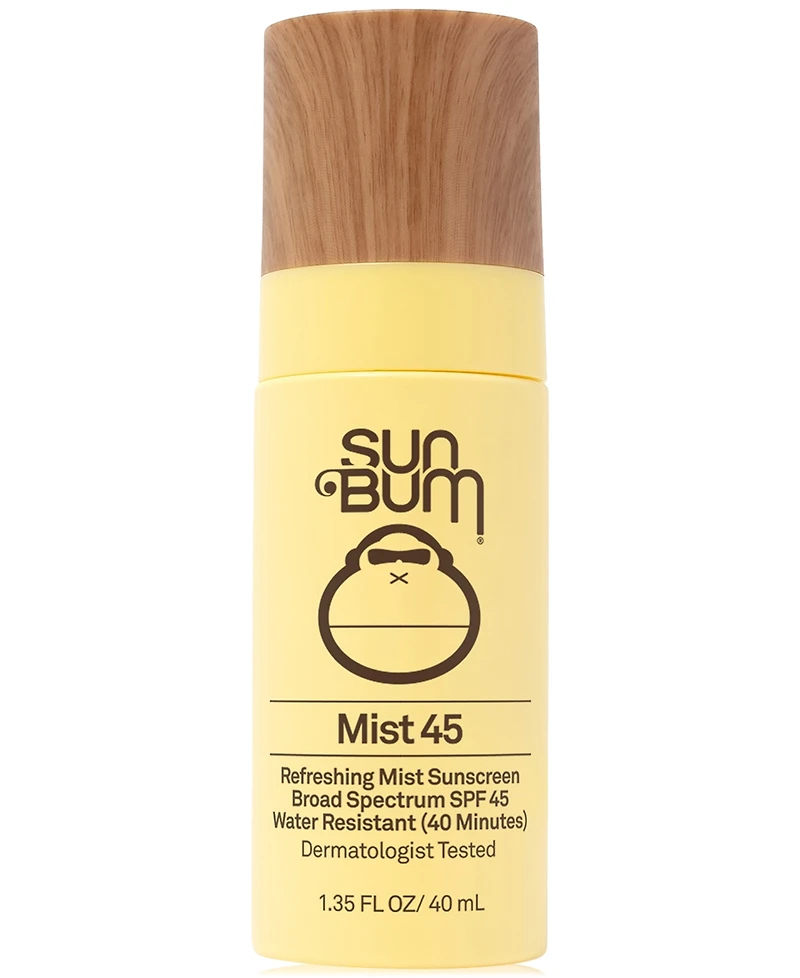 Sun Bum Face Mist Sunscreen Spf 45 Mini, 1.35 oz.