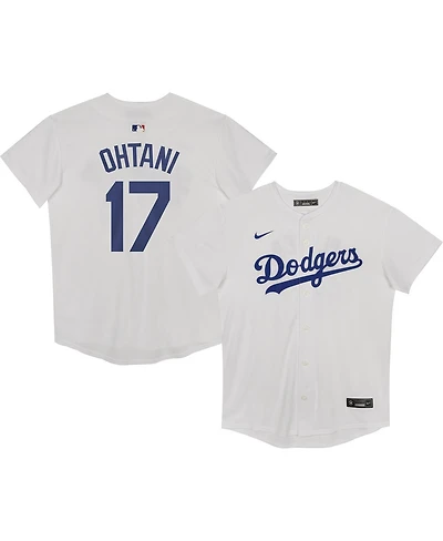 Nike Preschool Shohei Ohtani White Los Angeles Dodgers Home Game Player Jersey