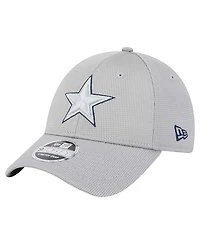 New Era Men's Gray Dallas Cowboys Pivot 9FORTY Adjustable Hat