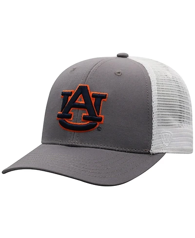 Top of the World Men's Gray Auburn Tigers Trucker Adjustable Hat