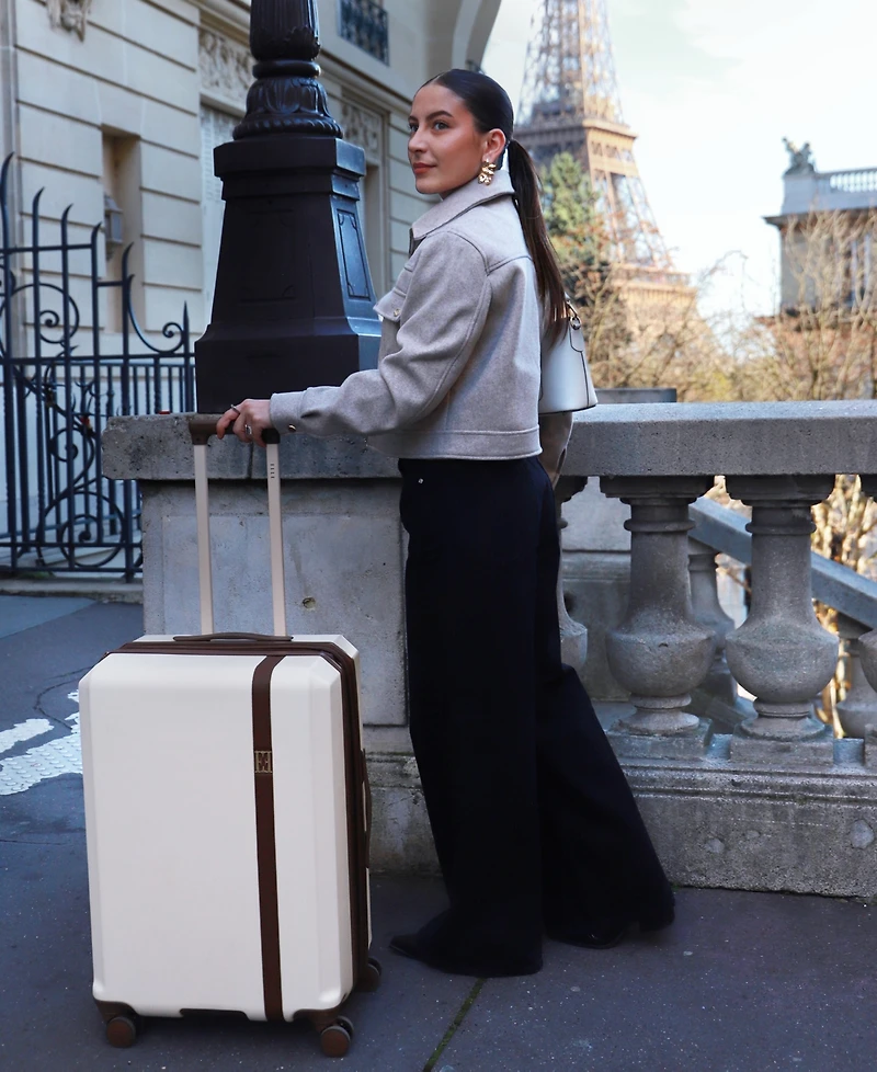 Elle Luxe Journey 3-Piece Expandable Retro Spinner Luggage Set