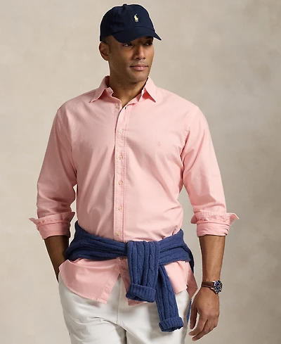 Polo Ralph Lauren Men's Big & Tall Mineral-Dyed Oxford Shirt