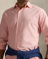 Polo Ralph Lauren Men's Big & Tall Mineral-Dyed Oxford Shirt