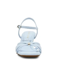 Anne Klein Women's Jelena Ankle Buckle Strap Dress Sandals