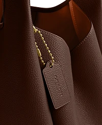 Coach Lana Medium Pebbled Leather Shoulder Bag