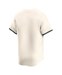 Nike Men's Natural Michigan State Spartans College Limited Baseball Jersey
