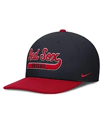 Nike Men's Navy/Red Boston Red Sox Pro Performance Snapback Hat