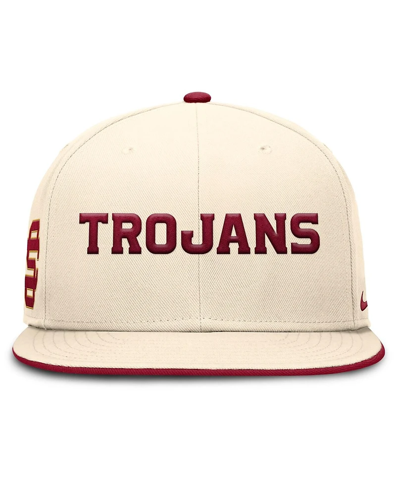 Nike Men's Natural Usc Trojans Primetime True Performance Fitted Hat