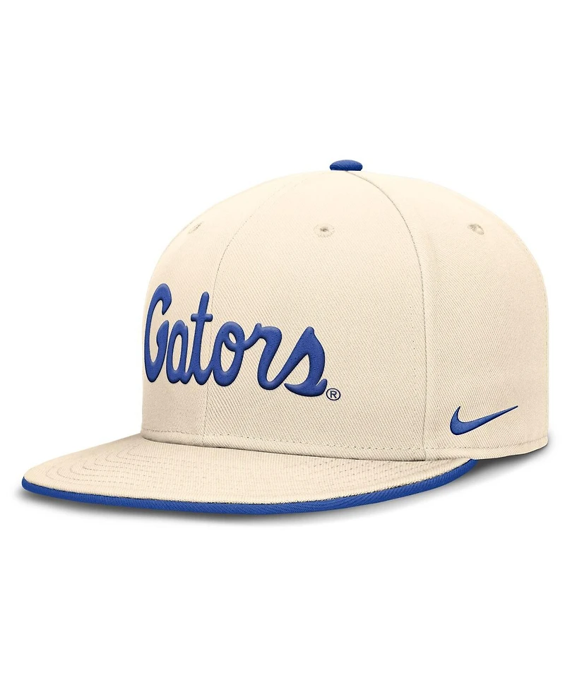 Nike Men's Natural Florida Gators Primetime True Performance Fitted Hat