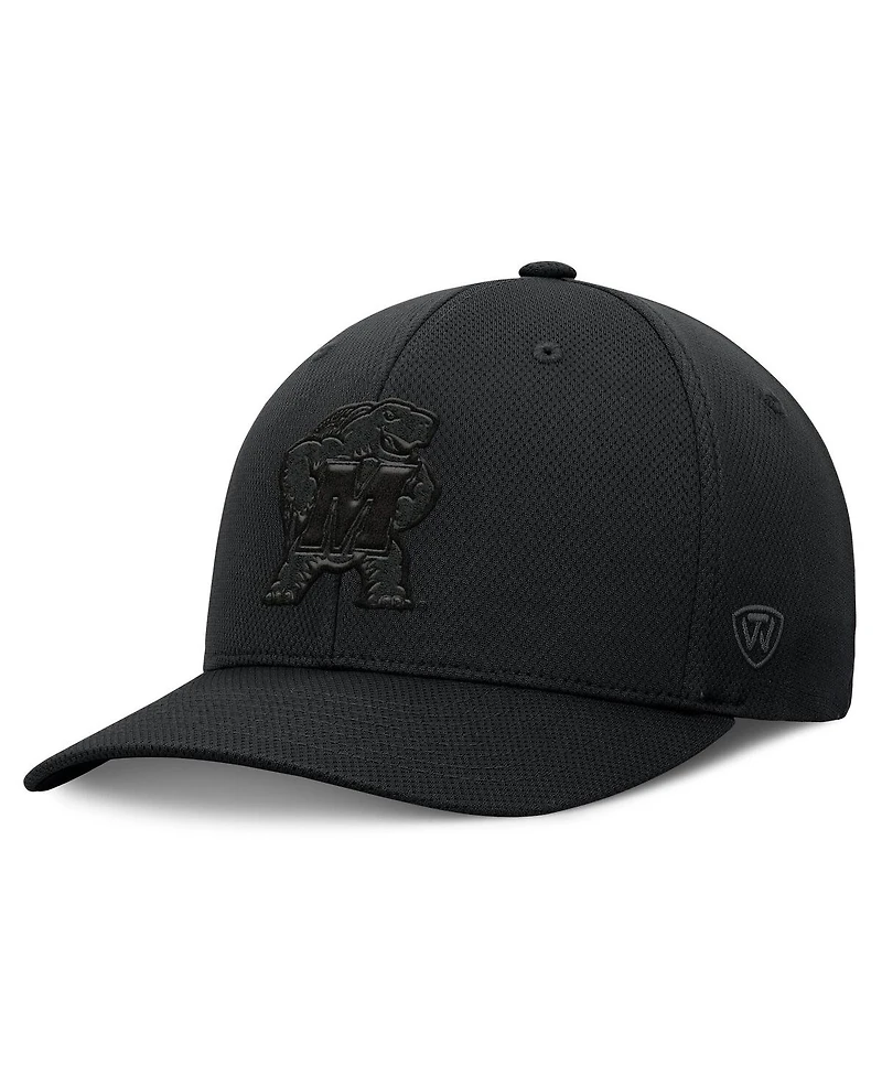 Top of the World Men's Black Maryland Terrapins Reflex Hat