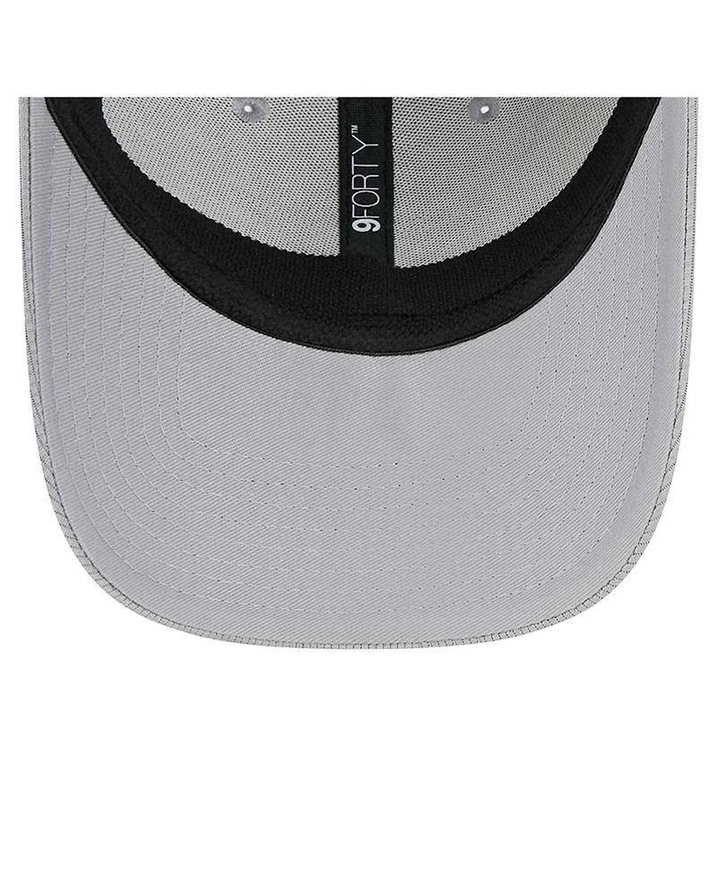 New Era Men's Gray Dallas Cowboys Pivot 9FORTY Adjustable Hat