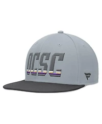 Fanatics Men's Gray Orlando City Sc Smoke Snapback Hat