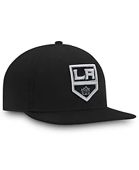 Fanatics Men's Black Los Angeles Kings Core Fitted Hat