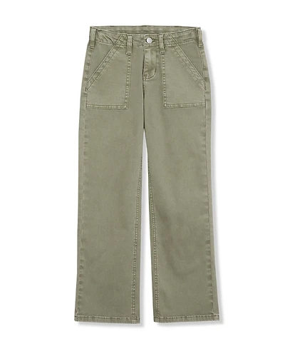 Lands' End Big Girls Woven Utility Pants