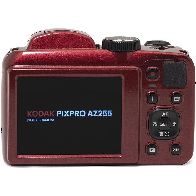 Kodak Pixpro AZ255-bk 16MP Digital Camera 25X Optical Zoom 24mm Wide Angle Lens Image Stabilization 1080P Full Hd Video 3" Lcd Vlogging