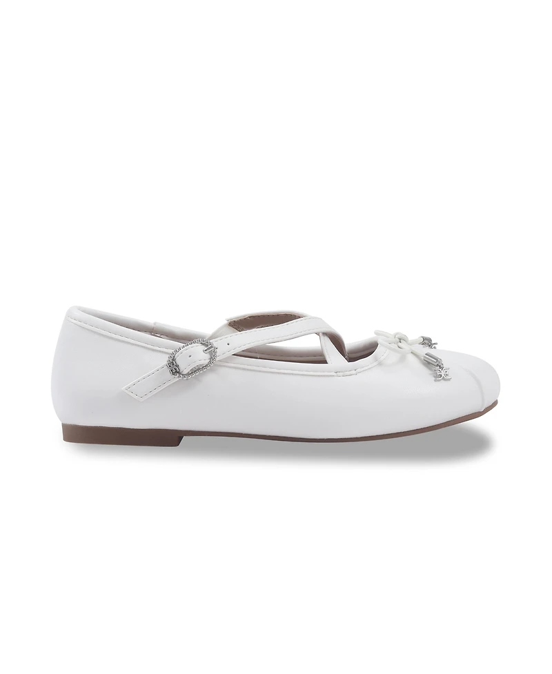 Sam Edelman Little and Big Girls Felicia Crosstrap Ballet Flat