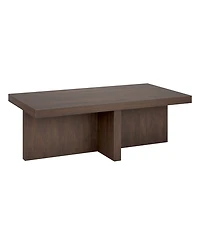 Hudson & Canal 44" Elna Wide Rectangular Coffee Table