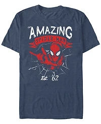 Marvel Men's Grunge Fwip Short Sleeve T-Shirt