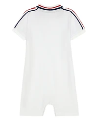 Tommy Hilfiger Baby Boys Pique Short Sleeve Signature Polo Bodysuit