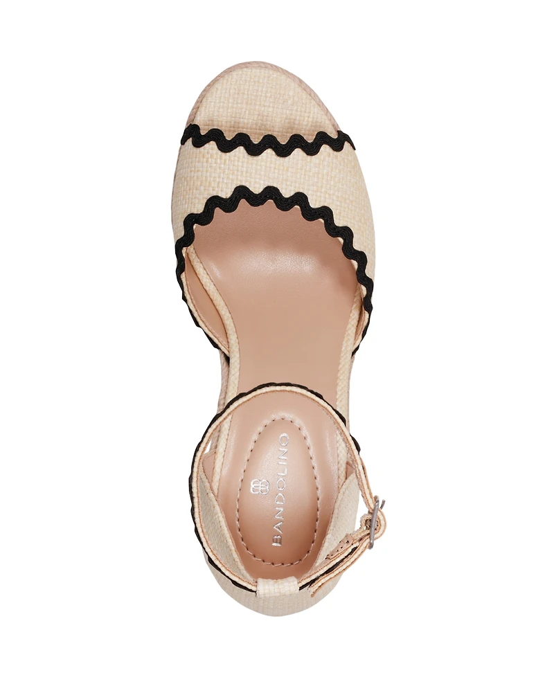 Bandolino Women's Kendri Espadrille Wedge Sandals