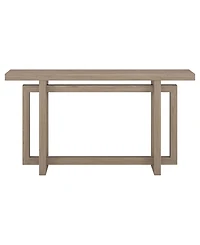 Hudson & Canal 55" Breslow Wide Rectangular Console Table
