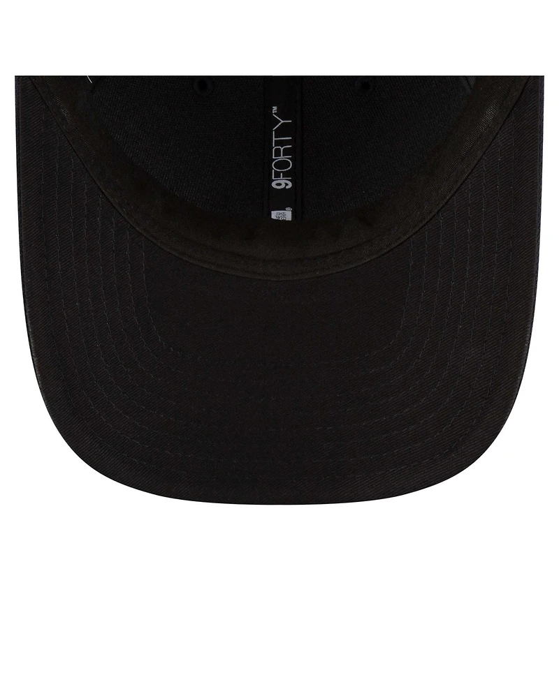 New Era Men's Navy Atlanta Braves Player Replica 9FORTY Adjustable Hat