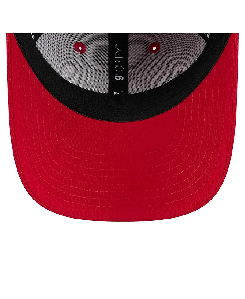 New Era Preschool Scarlet San Francisco 49ers Main 9FORTY Adjustable Hat
