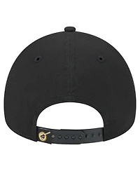 New Era Men's Black San Diego Padres 9FORTY A-Frame Adjustable Hat