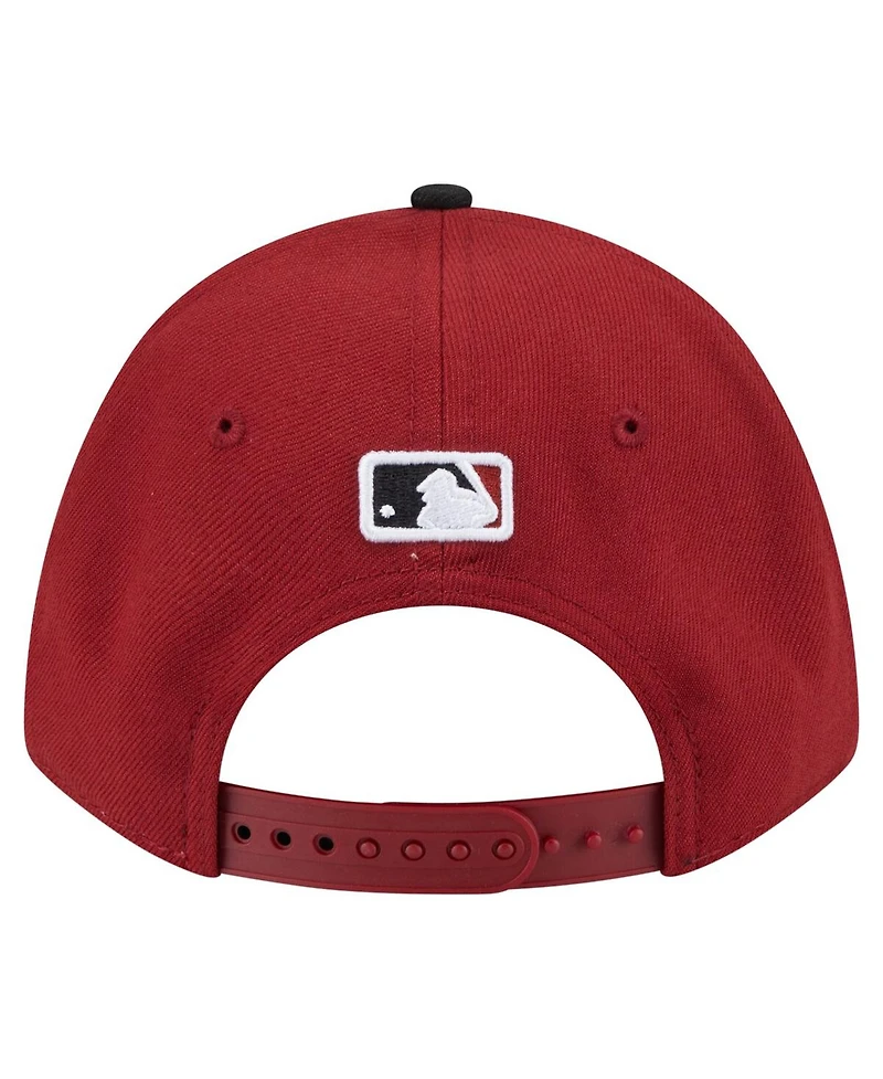 New Era Big Boys and Girls Red Arizona Diamondbacks Player Replica 9FORTY Adjustable Hat