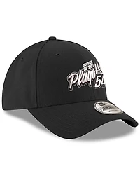 New Era Men's Black Ty Gibbs 2024 Nascar Cup Series Playoffs 9FORTY Adjustable Hat