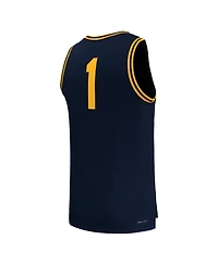 Nike Men's 1 Navy Cal Bears Replica Basketball Jersey