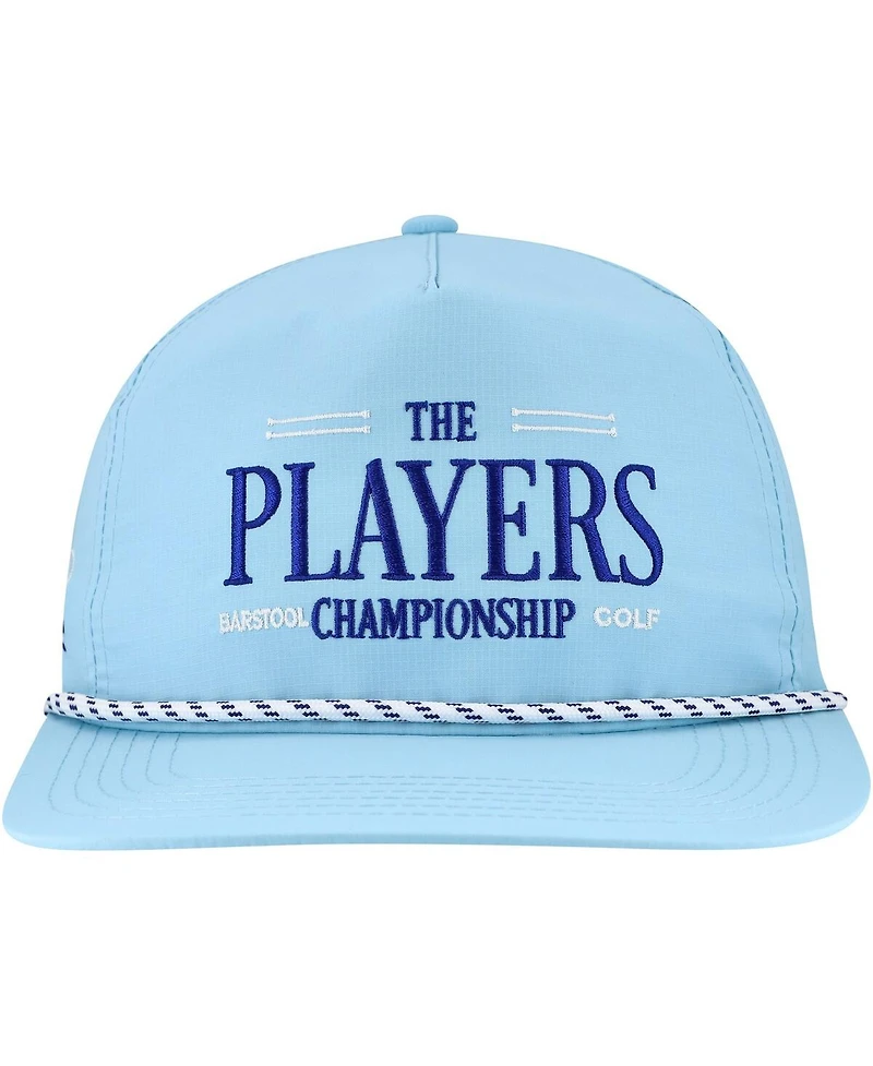 Barstool Golf Men's Light Blue The Players Performance Rope Snapback Hat