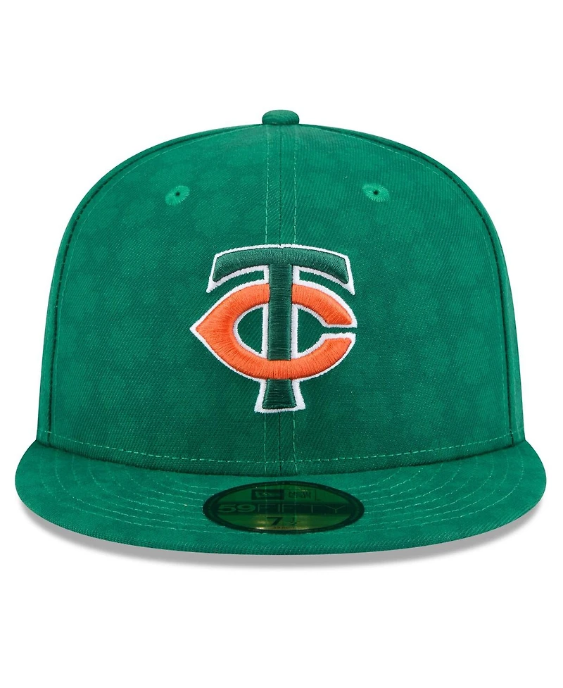 New Era Men's Kelly Green Minnesota Twins St. Patrick's Day 59FIFTY Fitted Hat