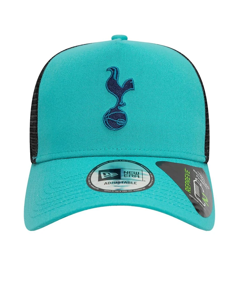 New Era Men's Turquoise Tottenham Hotspur Trucker Adjustable Hat