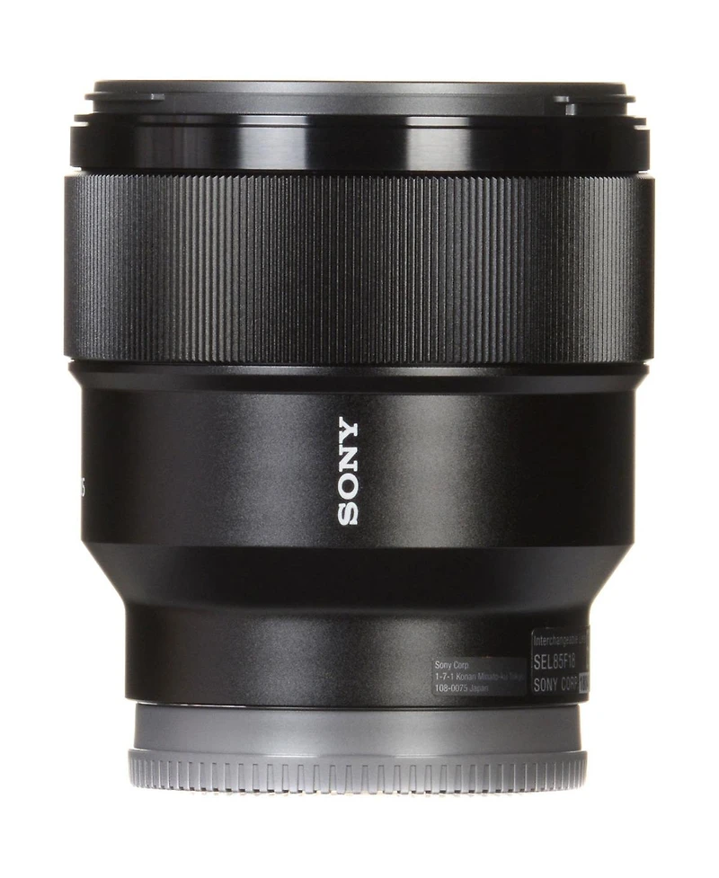 Sony Fe 85mm f/1.8 Prime E-Mount Lens