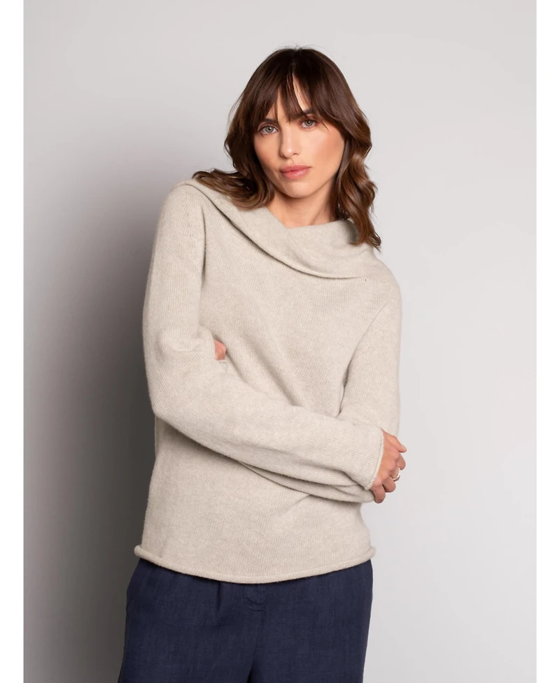 Celtic & Co. Women's Collared Slouch Sweater