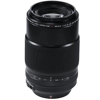 Fujifilm Xf 80mm f/2.8 R Lm Ois Wr Macro Lens, Black
